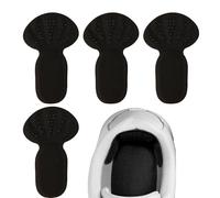 RhiVrillion 2 Paia Cuscinetti Per Tallone,Solette per Talloni,Cuscinetti Per Tallone Per Scarpe Troppo Grandi, Per Donne E Uomini Anti Vesciche Per Migliorare La Vestibilità Delle Scar`pe (Nero)