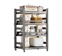 RHJOPL Carrello Portaoggetti Sottile,carrello Portaoggetti Con Ruote Ultrasottile,porta Spezie In Acciaio Al Carbonio Accanto Al Frigorifero,portaoggetti for Alimenti(60x125x41cm)
