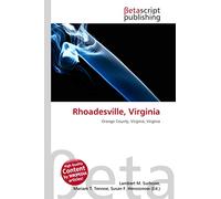 Rhoadesville, Virginia: Orange County, Virginia, Virginia