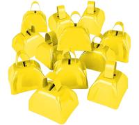 Rhode Island - Campanello a forma di cowbell, 7,6 cm, 12 pezzi