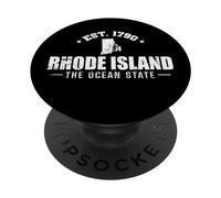 Rhode Island Est. 1790 The Ocean State Stati Uniti PopSockets PopGrip Adesivo