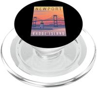 Rhode Island, Newport, ponte, e, orizzonte, porto, retro, viaggio PopSockets PopGrip per MagSafe