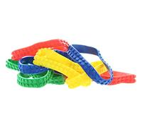 Rhode Island Novelty Bracciale in gomma a blocco, 19,1 cm, una dozzina per ordine