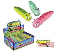 Rhode Island Novelty Caterpillar di sabbia elastico da 15,2 cm, confezione da 12