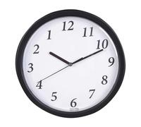 Rhode Island Novelty Orologio da parete posteriore, nero, taglia unica