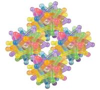 Rhode Island Novelty Palline da 7,6 cm con stelle intrecciate, confezione da 12