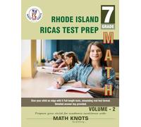 Rhode Island State( RICAS) , 7th Grade MATH Practice Tests ,Volume 2