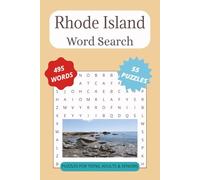 Rhode Island Word Search Book: Rhode Island Word Search Puzzle Book: Easy to Read Print, Fun for Teens, Adults and Seniors