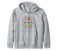 Rhode Vintage Island State 1790 - Maglia Barche a vela Harbor Felpa con Cappuccio