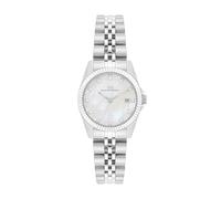 Rhodenwald & Söhne Orologio Donna analogico Movimiento al quarzo con Cinturino in Acciaio inossidabile Argento 10010490