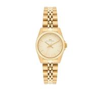 Rhodenwald & Söhne Orologio Donna analogico Movimiento al quarzo con Cinturino in Acciaio inossidabile Oro 10010485