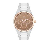 Rhodenwald & Söhne Orologio Uomo analogico Movimiento al quarzo multi-funzionale con Cinturino in Acciaio inossidabile Argento 10010470