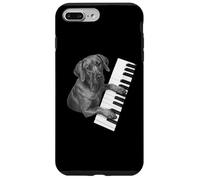 Rhodesian Ridgeback che suona il pianoforte e pianista amante dei cani Custodia per iPhone 7 Plus/8 Plus