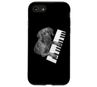 Rhodesian Ridgeback che suona il pianoforte e pianista amante dei cani Custodia per iPhone SE (2020) / 7 / 8