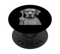 Rhodesian Ridgeback dito medio sarcastico amante dei cani PopSockets PopGrip Adesivo