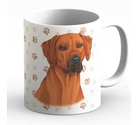 RHODESIAN RIDGEBACK - ( ITA ) tazza da caffè, tazza da tè in ceramica di alta qualità. Una tazza con la grafica di un animale domestico e un'apposita scritta in italiano. Un regalo pratico. 41.