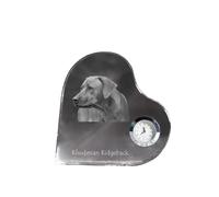 Rhodesian Ridgeback orologio a forma di cuore con cane Art-Dog