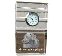 Rhodesian Ridgeback orologio a tre strisce con cane Art-Dog