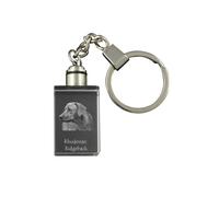Rhodesian Ridgeback portachiavi con cane in cristallo Art-Dog