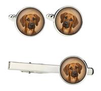 Rhodesian Ridgeback set di mollette in una scatola con immagine Art-Dog