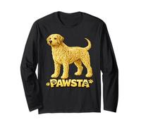 Rhodesian Ridgeback Spaghetti Noodle Cibo Italiano Cucciolo Amore Maglia a Manica