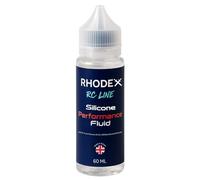 Rhodex RC Line Silicone Shock Fluid 1000 cSt - 60 ml | Smorzamento pesante per RC 1/10-1/8 | Termoresistente e sicuro per controllo costante