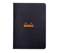 RHODIA 119183Cpack - conf. 10 taccuini a punti metallici Black A5 80g/m²