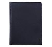 RHODIA 168100C - Portadocumenti NERO - per Bloc-notes e taccuini A5 e A5+ - Dimensioni da chiuso 19,5x25,5 cm - Pochette per tablet - Simil Cuoio Premium