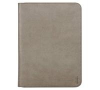 RHODIA 168101C - Portadocumenti Tortora - per Bloc-notes e taccuini A5 e A5+ - Dimensioni da chiuso 19,5x25,5 cm - Pochette per tablet - Simil Cuoio Premium