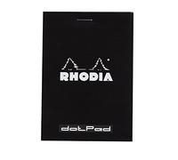 RHODIA 18558C - Bloc-Notes a punto metallico dotPad N°18 Orange - A4 21 x 29,7 cm - Puntinato DOT - 80 fogli staccabili - Carta Clairefontaine Bianca 80g/m² - COPERTINA in carta trattata morbida