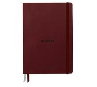 RHODIA 194152C - Taccuino rigido Goalbook Creation Vinaccia - A5 - 14,8X21cm - Uni - 100 pag. Carta Clairefontaine tecnica Lavis Bianca 200 g/m² - 2 nastri - COPERTINA Simil Cuoio