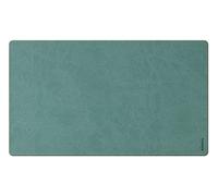 RHODIA 194277C - Sous-Main Souple Eau - Taille M (80x40 cm) - Simili Cuir Italien - Piqûres Sellier Orange - Collection Home Office Rhodiarama - Organisation de Bureau & Rangement Design