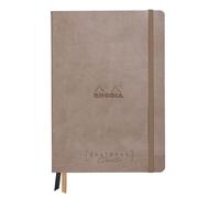 RHODIA 194441C - Bullet Journal Goalbook Creation Rigid Notebook Taupe - A5 15.5