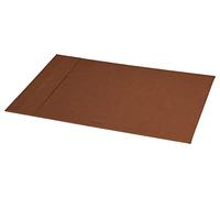 RHODIA 194476C - Sottomano rigido Rame - 60X40cm - Cuciture sellaio arancioni - Esterno simil cuoio-Collezione Home Office Rhodiarama - Organizzazione per ufficio e Archiviazione di design