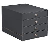 RHODIA 194571C - Organizer 4 cassetti Titanio 24,8x32,7x22,8cm