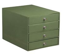 RHODIA 194576C - Organizer 4 cassetti Verde Salvia 24,8x32,7x22,8cm