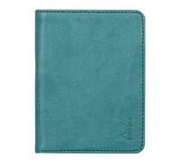 RHODIA 211004C - Portablocco e portadocumenti N°11 Pavone - per Bloc-Notes e taccuini in Formato A7 (7,4x10,5 cm) - Simil Cuoio Italiano Premium - Collezione