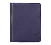 RHODIA 211005C - Portablocco e portadocumenti N°11 Blu Notte - per Bloc-Notes e taccuini in Formato A7 (7,4x10,5 cm) - Simil Cuoio Italiano Premium