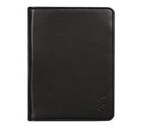 Rhodia Portablocco e portadocumenti 212001C N°12 - Simil cuoio Italiano Premium B7 8,5x12 cm Nero