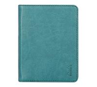 RHODIA 212004C - Portablocco e portadocumenti N°12 Pavone - per Bloc-Notes e taccuini in Formato B7 (8,5 x 12 cm) - Simil Cuoio Italiano Premium - Collezione