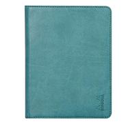 RHODIA 213004C - Portablocco e portadocumenti N°13 Pavone - per Bloc-Notes e taccuini in Formato A6 (10,5x14,8 cm) - Simil Cuoio Italiano Premium - Collezione