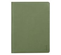 RHODIA 216003C - Portablocco e portadocumenti N°16 Verde Salvia - per Bloc-Notes e taccuini in Formato A5 17,5 x 23,5 cm (14,8x21 cm) - Simil Cuoio Italiano Premium - Collezione