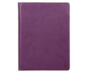 RHODIA 216006C - Portablocco e portadocumenti N°16 VIOLA - per Bloc-Notes e taccuini in Formato A5 17,5 x 23,5 cm (14,8x21 cm) - Simil Cuoio Italiano Premium - Collezione