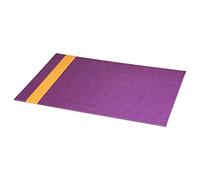Rhodia 318900C Sottomano Rhodiarama, 60x40 cm, cucitura a punto sella, similpelle viola