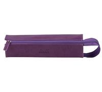 RHODIA 319020C - Astuccio per penne Rhodiarama VIOLA - 23 x 5 x 5 cm - Apertura a piatto per uso come astuccio - Simil Cuoio - per penne, matite, pennarelli, piccole forniture