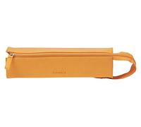 RHODIA 319025C - Astuccio per penne Rhodiarama Orange - 23 x 5 x 5 cm - Apertura a piatto per uso come astuccio - Simil Cuoio - per penne, matite, pennarelli, piccole forniture