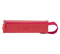RHODIA 319037C - Astuccio per penne Rhodiarama Corallo - 23 x 5 x 5 cm - Apertura a piatto per uso come astuccio - Simil Cuoio - per penne, matite, pennarelli, piccole forniture