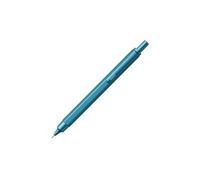 RHODIA 9396C - Portemine scRipt Corpo Esagonale in alluminio spazzolato - TURCHESE - per mine grafite Standard0,5mm, Fusto in acciaio retraibile , gomma sotto il bottone - Collezione scRipt