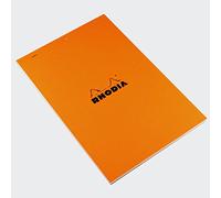 Rhodia Pad no 18 A4 Orange Uni Blank - Blocco Notepad Clairefontaine