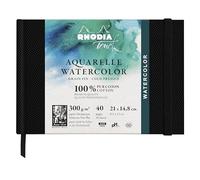 RHODIA TOUCH 116137C - taccuino acquerello 100% cotone 300g/m² A5 40 pag